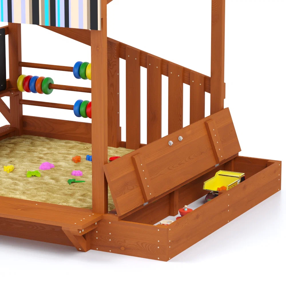 Игровой комплекс Песочный дворик Савушка-2