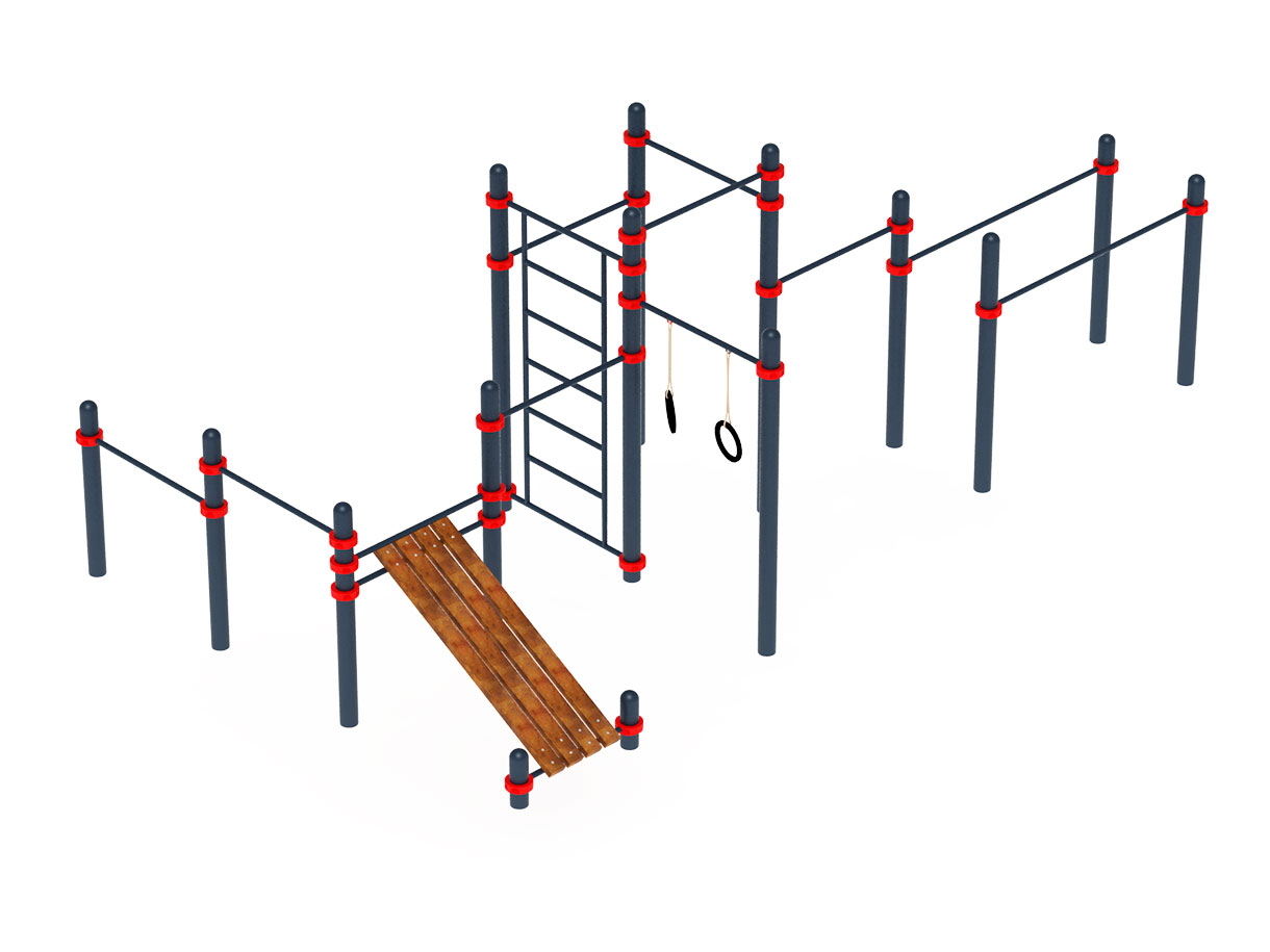 Уличный атлетический комплекс ВОРКАУТ 23 (108)