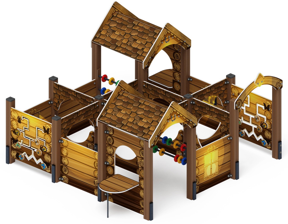 Лабиринт КУБИК 4 (Эко) игровая форма МФ 20.01.04-02