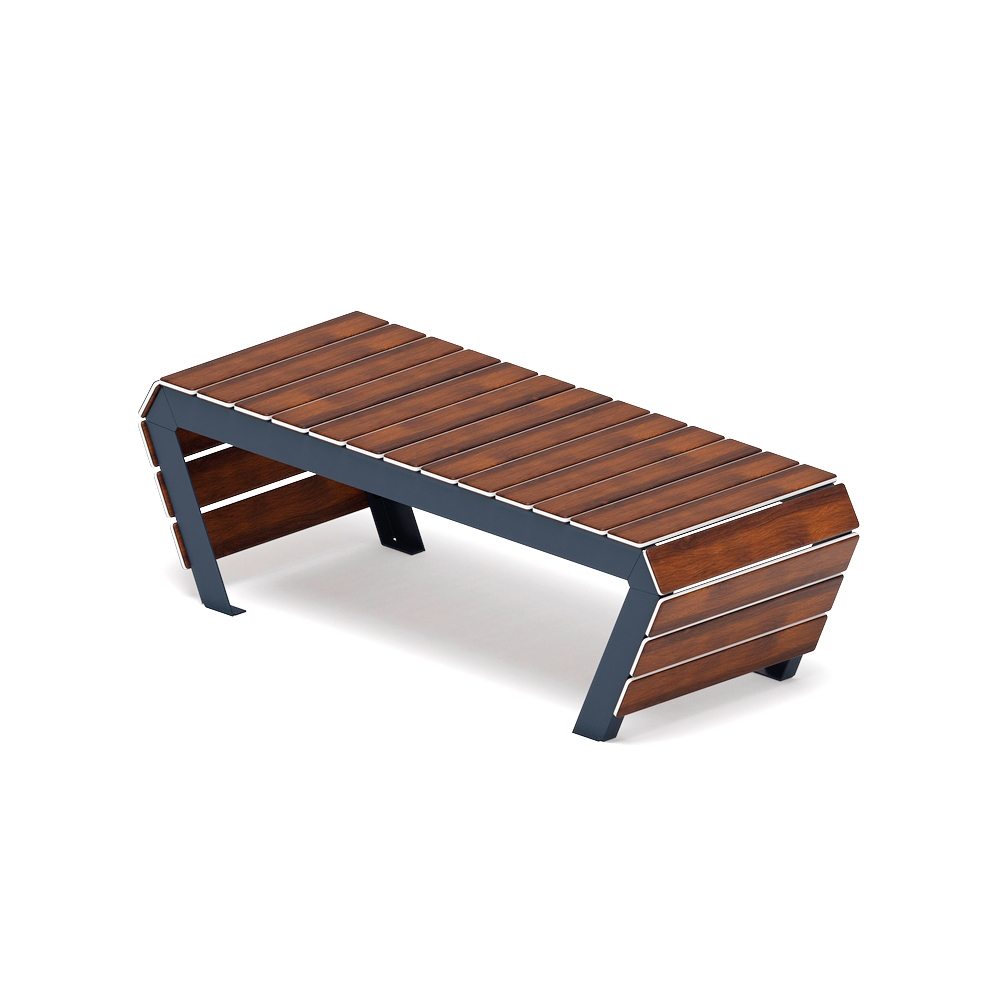 Скамья (темный дуб) для детской площадки МФ 42.02.04