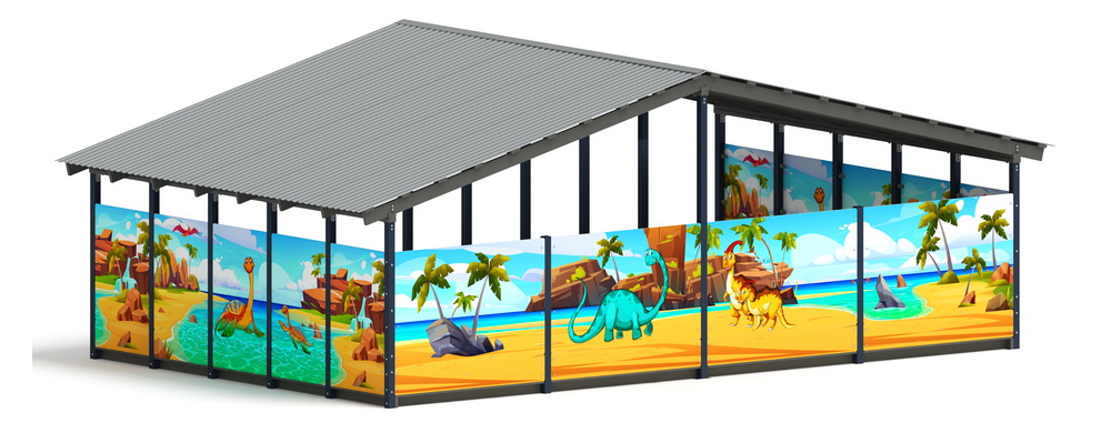 Теневой навес (Дино) МФ 70.8.5-13