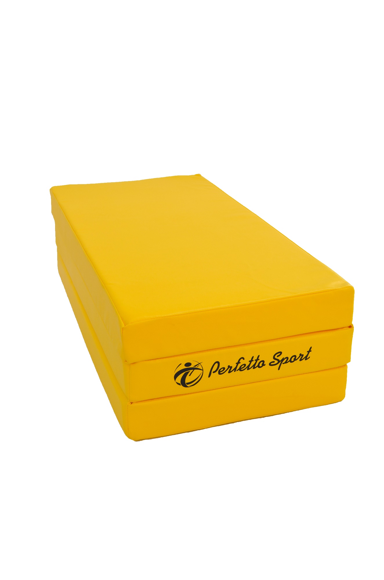Мат № 4 (100 х 150 х 10) складной PERFETTO SPORT жёлтый