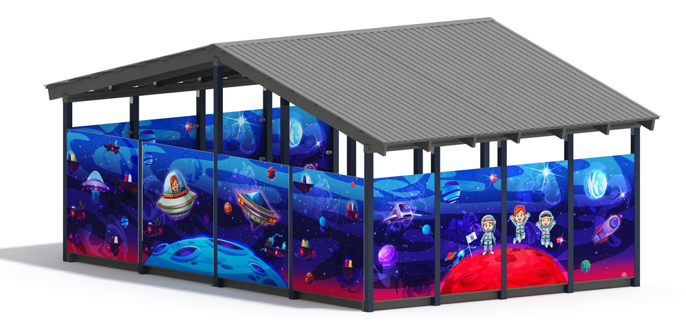 Теневой навес (Космопорт. Космос) МФ 70.6.4-08