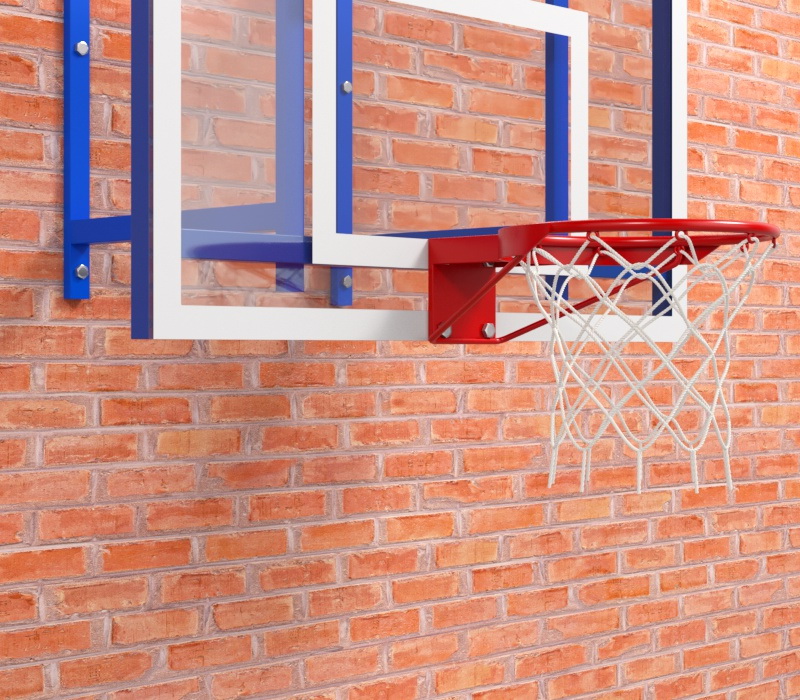 Ферма с выносом 500 мм с тренировочным щитом из оргстекла и усиленным кольцом (01.2000)