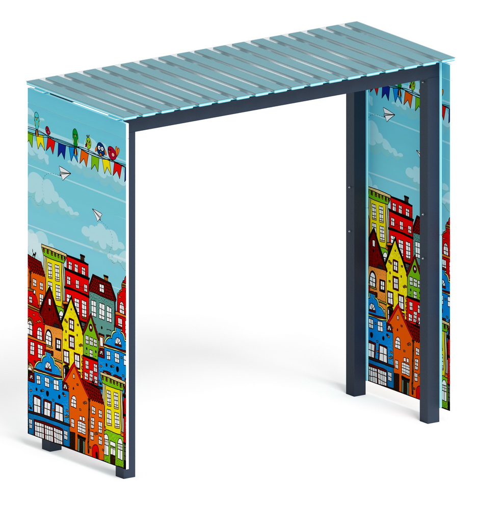 Пергола (Город) МФ 77.06.01-04 /с поликарбонатом/