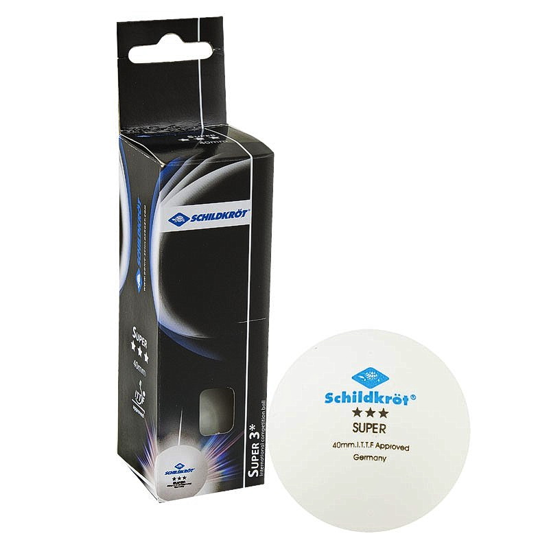 Мячи Donic-Schildkrot 608340 Мячи*** (3 шт.) белый