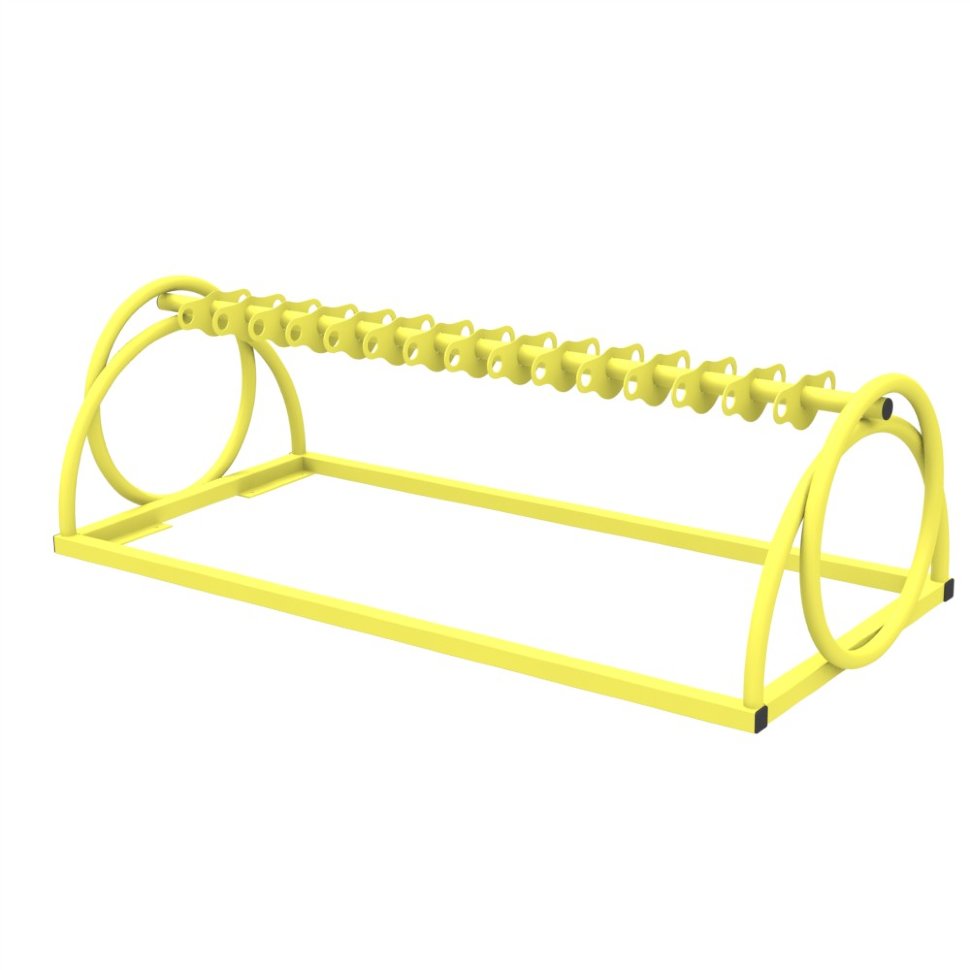 Парковка для самокатов Компакт на 30 мест