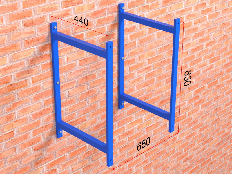 Ферма под тренировочный щит, выносы 0,3 и 0,5 м (01.555)
