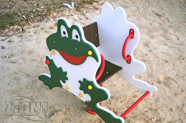 Качалка на пружине ZION Лягушонок (КЧ049)