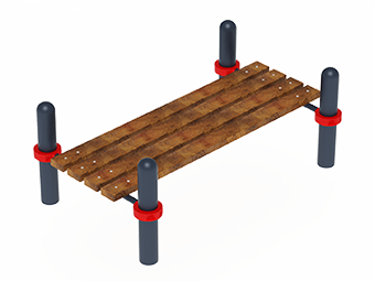 Атлетическая скамья ВОРКАУТ 12 (108)