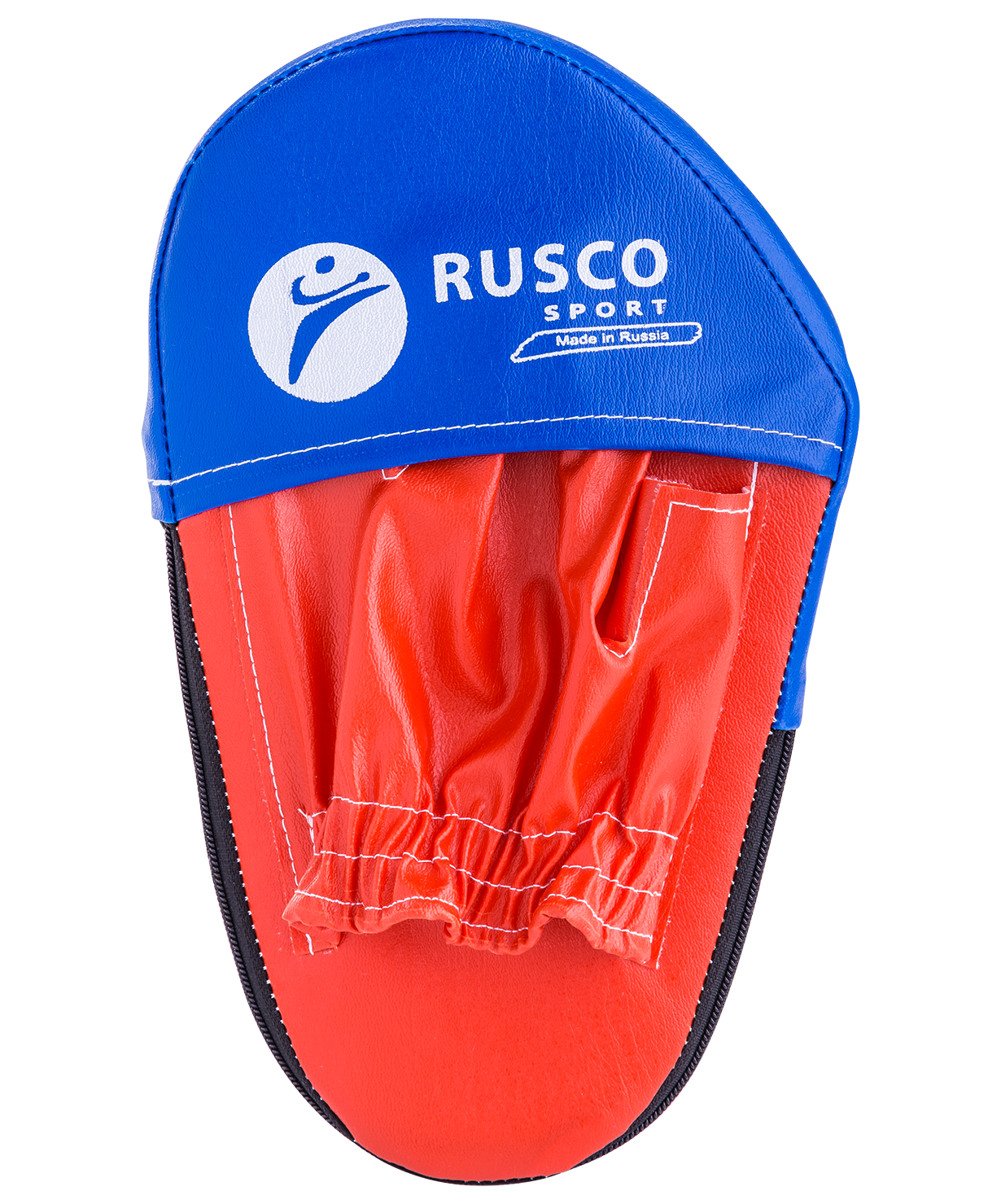 Лапы прямые, кожзам, пара, красный/синий