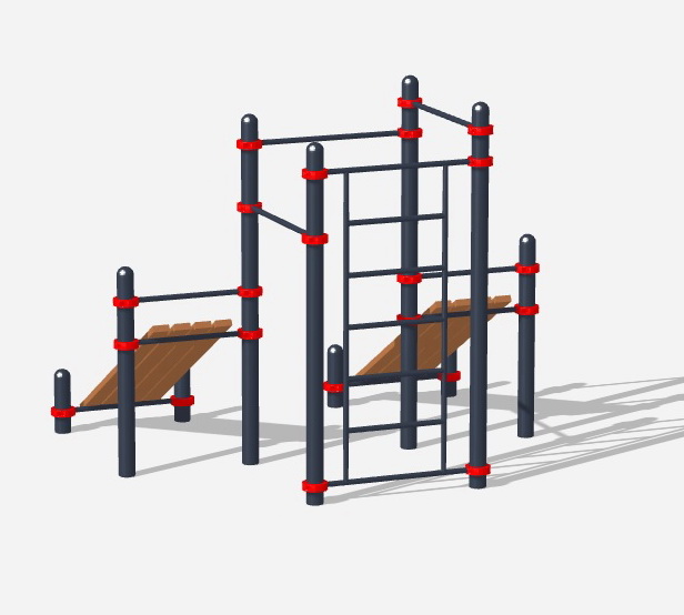 Уличный атлетический комплекс ВОРКАУТ 16 (89)
