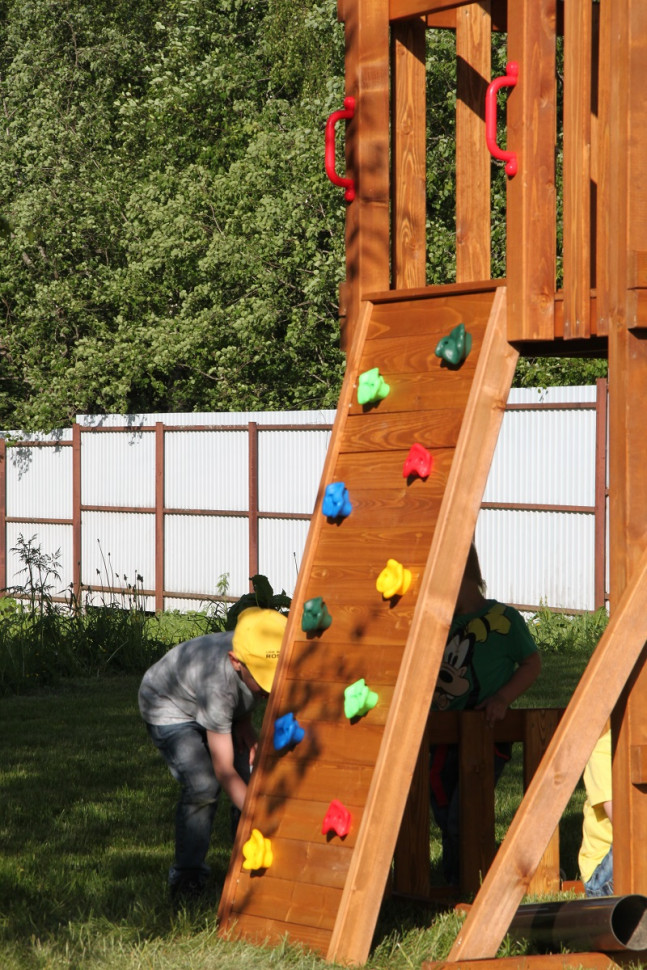 Игровая площадка Африка с рукоходом