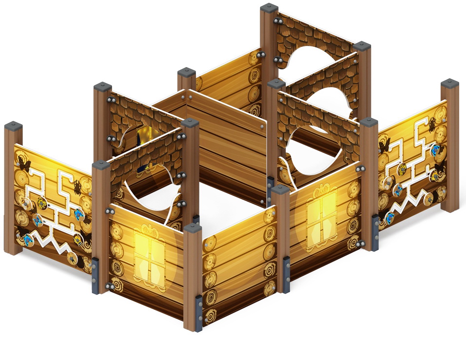 Лабиринт КУБИК 3 (Эко) игровая форма МФ 20.01.03-02