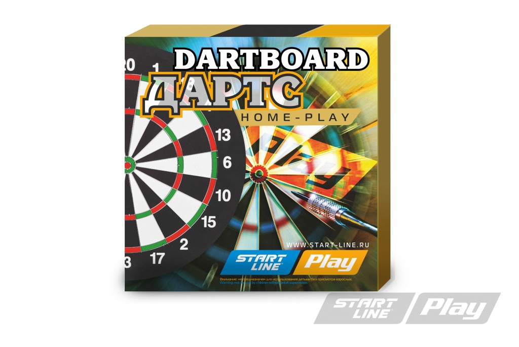 Дартс, комплект START LINE  Home-Play