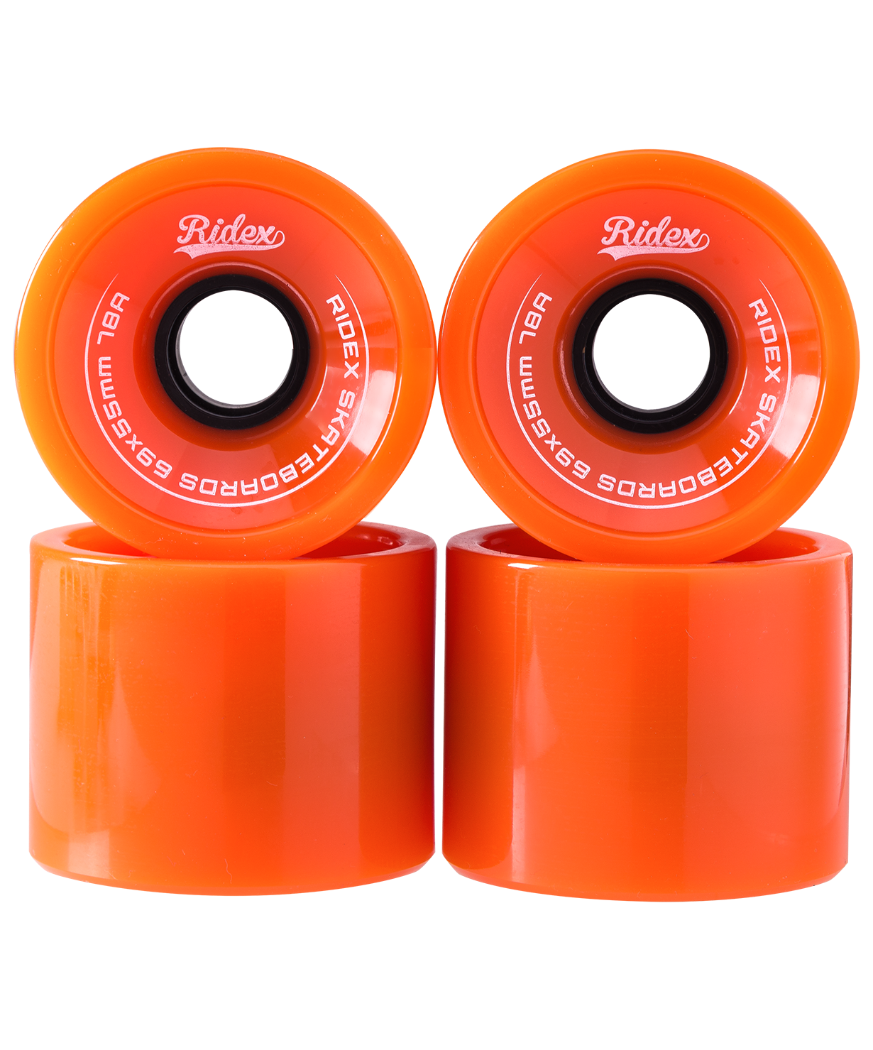 Комплект колес для лонгборда SB, оранжевый, 4 шт.