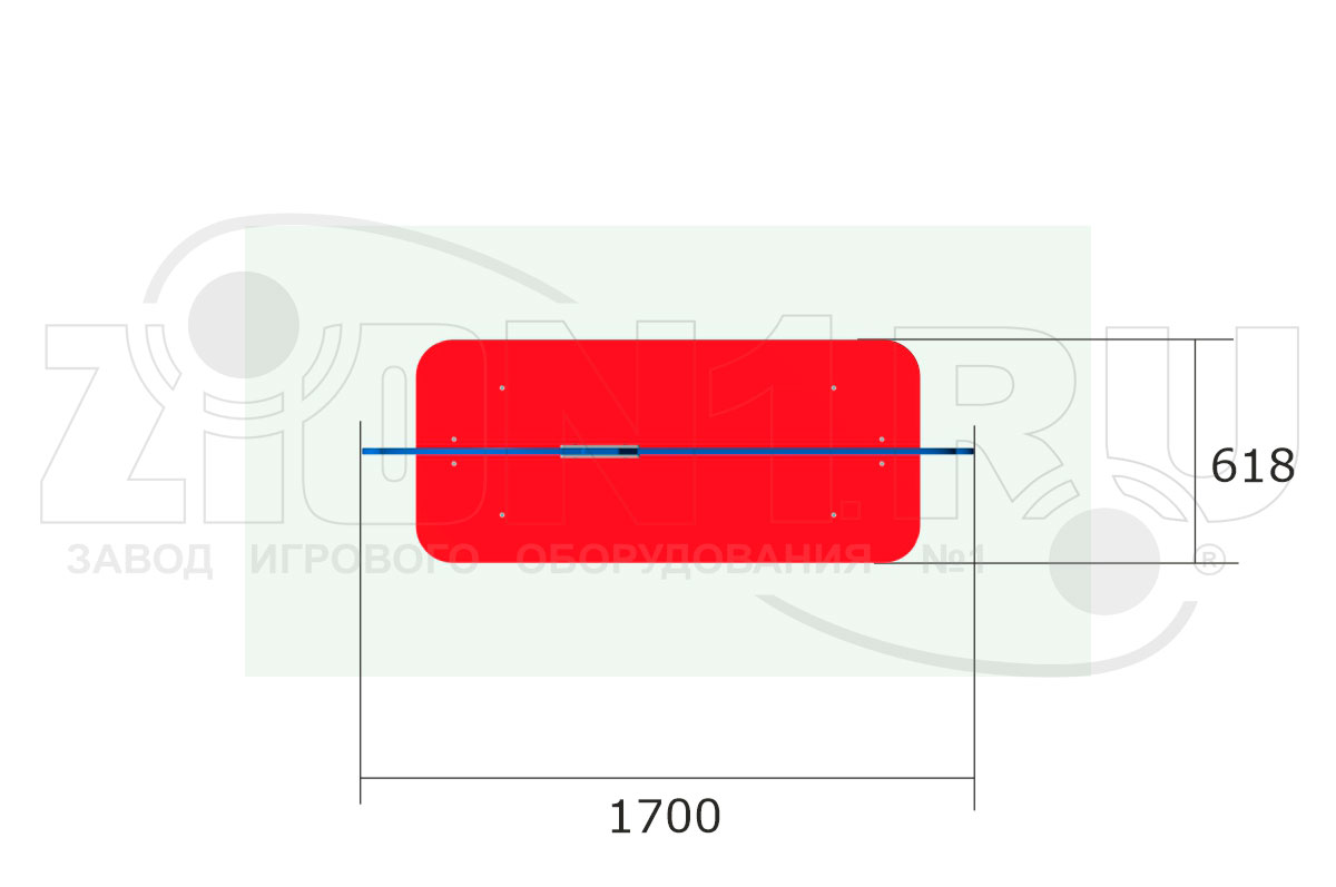 Скамейка детская ZION Скорая помощь У1 (СП222)