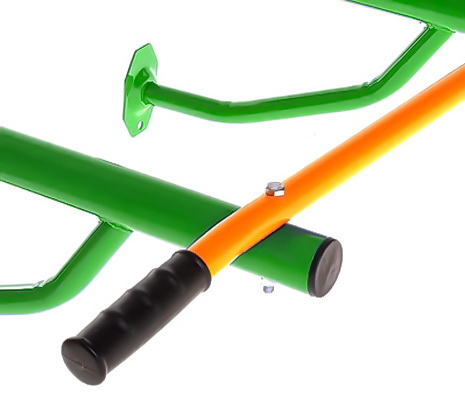 Турник настенный Юный Атлет Атлет (зеленый/желтый)