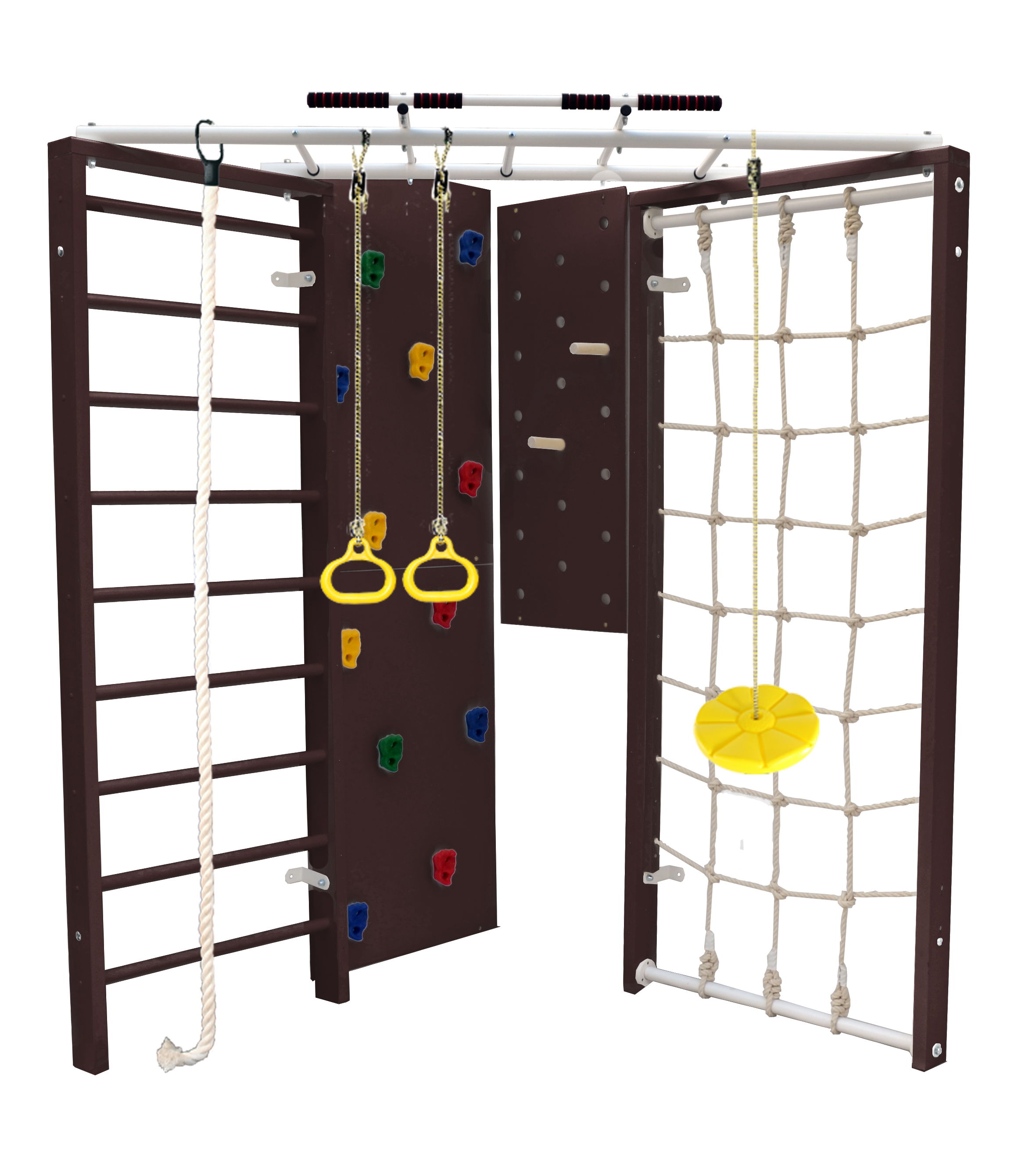 Шведская стенка Kampfer Fantastic (№5 Шоколадный красная лиана)