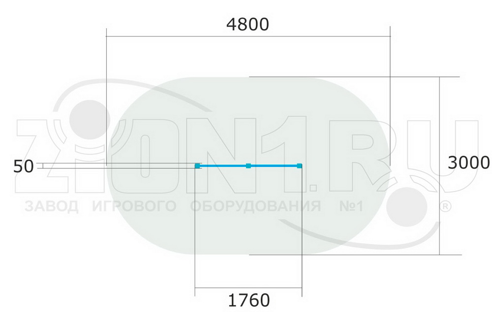 Шведская стенка ZION Школьник (СЭ004)
