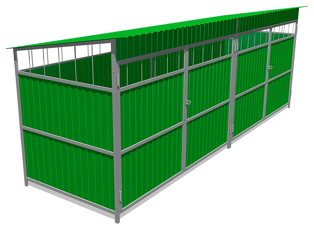 Ограждение мусоросборника ZION 4П (Б052)