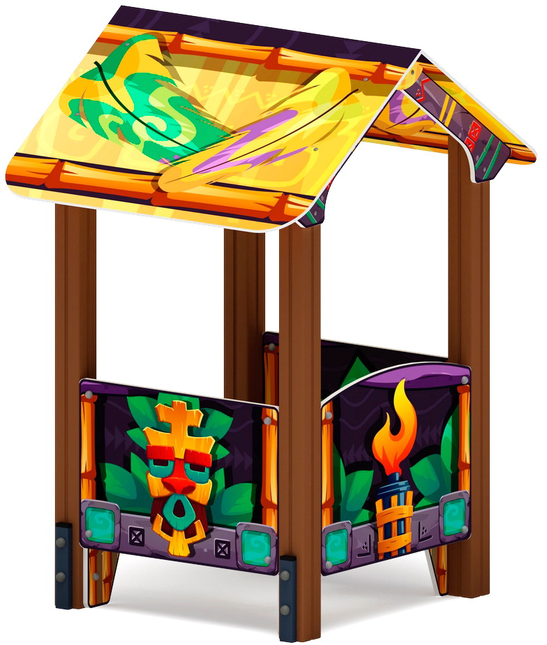 ДОМИК МАЛЫЙ 1 (Майя) для детской площадки МФ 10.01.01-03