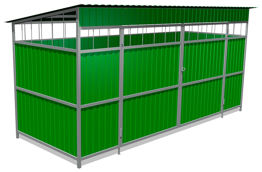 Ограждение мусоросборника ZION 3П (Б048)