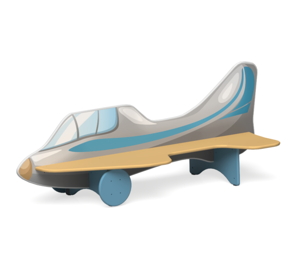 Лавочка детская двойная Самолет МФ-05.15