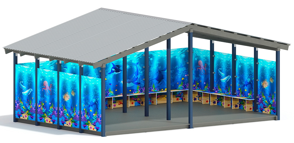 Теневой навес (Морской) МФ 70.6.4-04