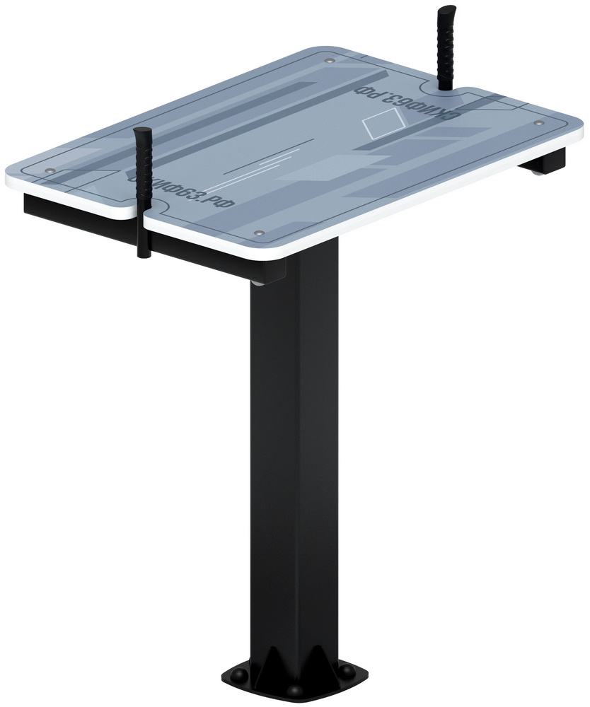 Тренажер уличный СТОЛ ДЛЯ АРМРЕСТЛИНГА (серый) СТ 001-13