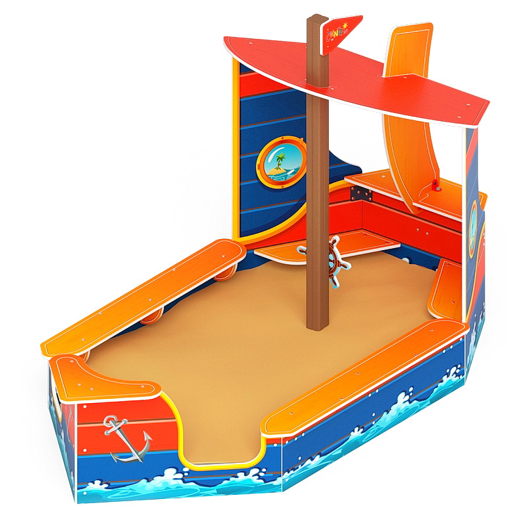 КАТЕРОК песочница (Морской стиль) ИО 5.03.02-02