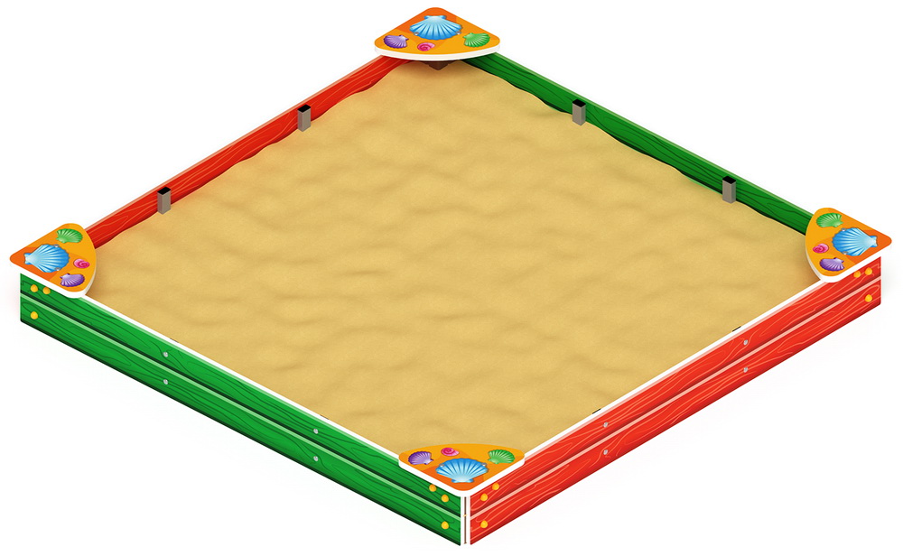 Песочница БОЛЬШАЯ (ракушки) ИО 5.01.03-01