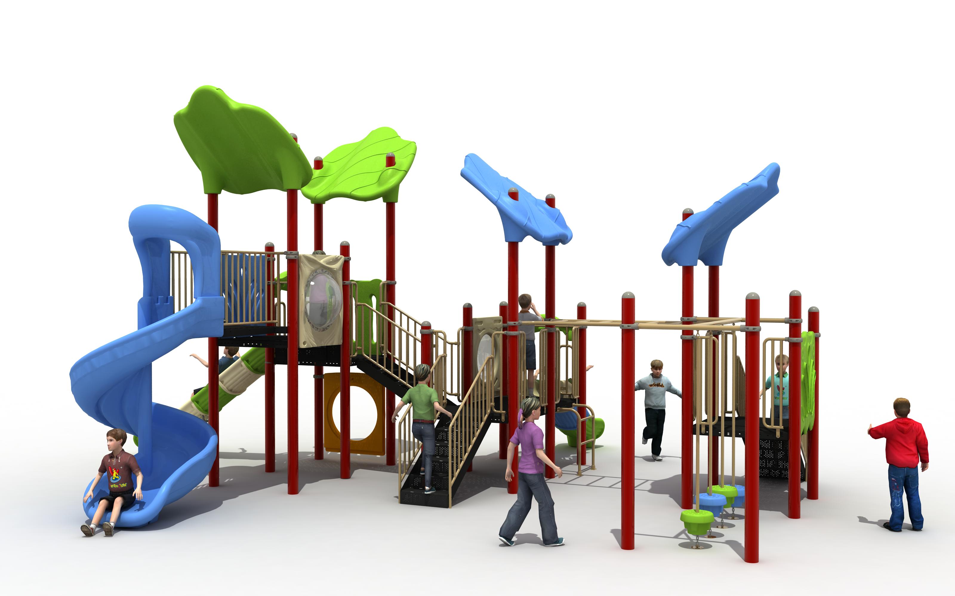 Детская игровая площадка Air-Gym Play Морской бриз WD-FF104, серия Парусники