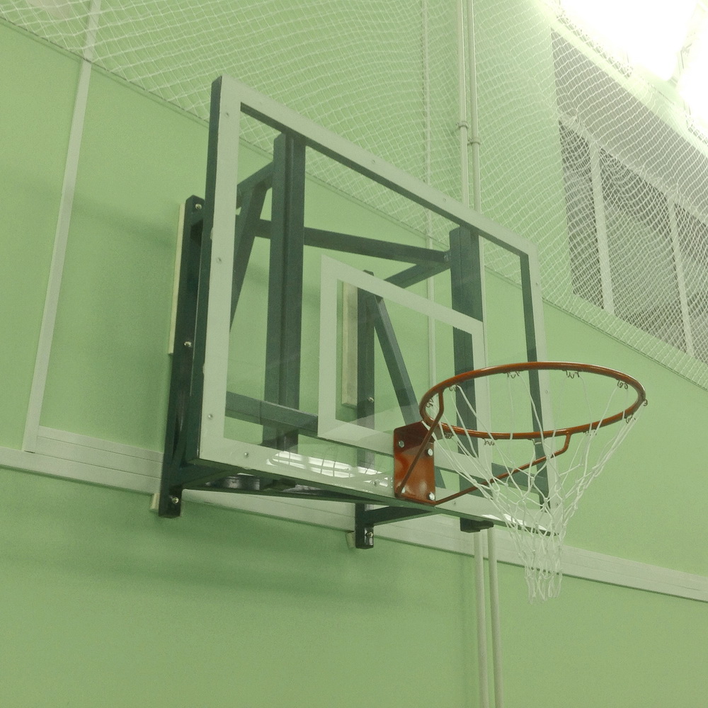 Щит баскетбольный из оргстекла 10 мм с регулировкой высоты (размер на выбор)