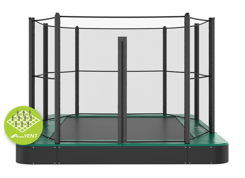 Батут Akrobat Primus 14х10ft (4,3х3,0м)