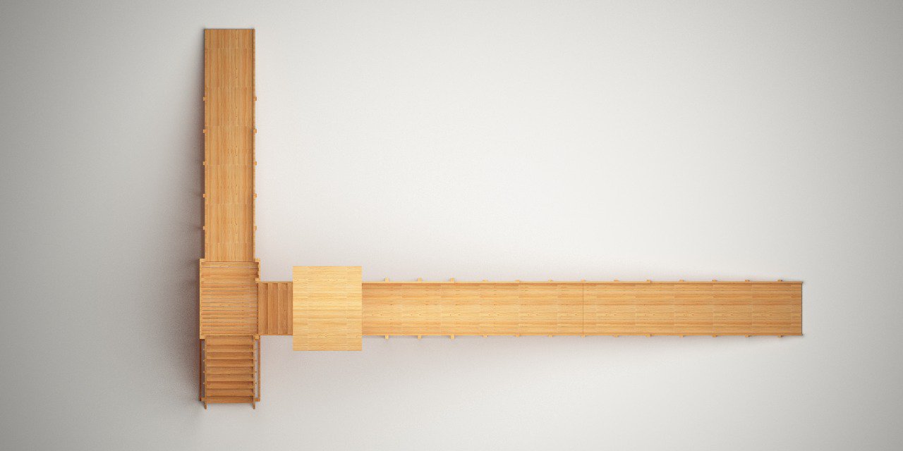 Зимняя горка ЗИМА WOOD-10 Савушка (скаты 6 и 12 м)