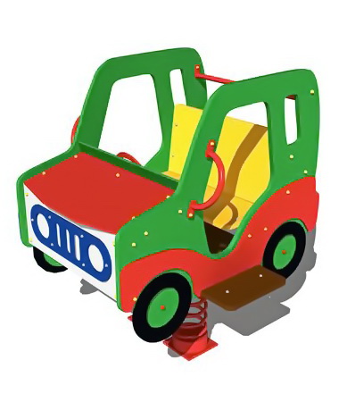 Качалка на двух пружинах ZION Джип