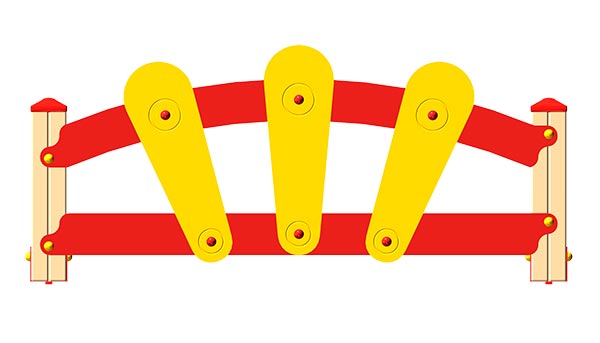 Ограждение детской площадки ZION Солнышко (ОГД024)