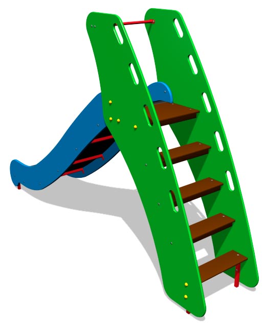 Горка детская ZION Заря H=1250 (Г047)