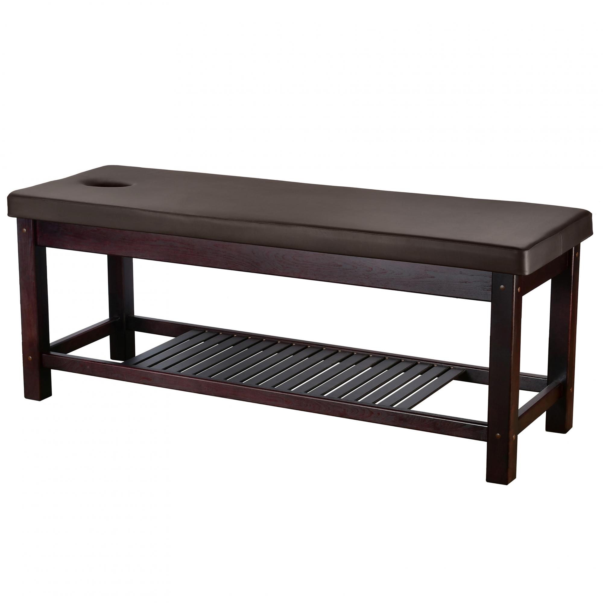 Деревянная массажная кушетка из бука Heliox WCO1