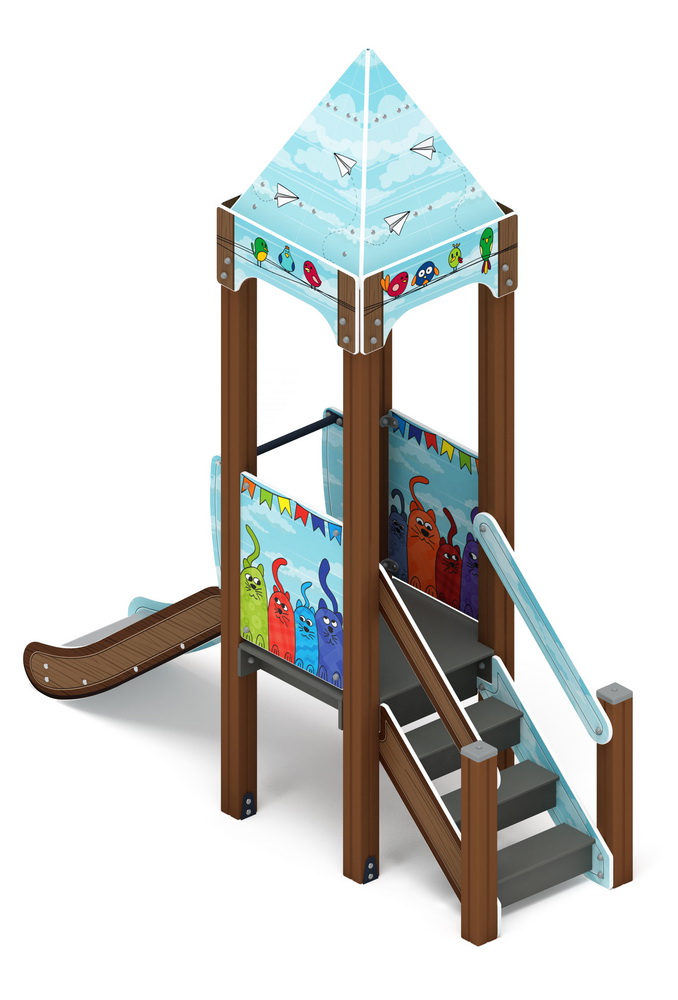 КОРОЛЕВСТВО (Коты) горка (Н=750) ИО 41.15.01-21