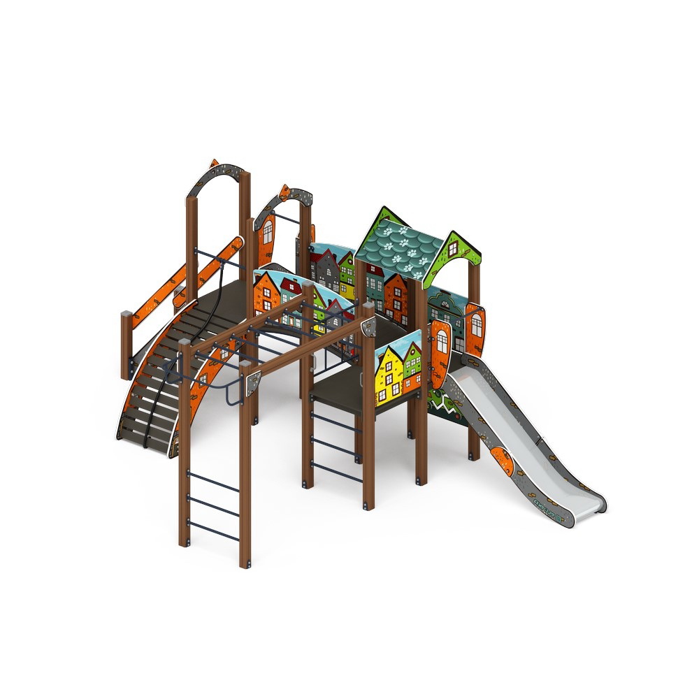 РАДА (Город) детский игровой комплекс ДИК 2.01.2.08-31 (Н=1200)