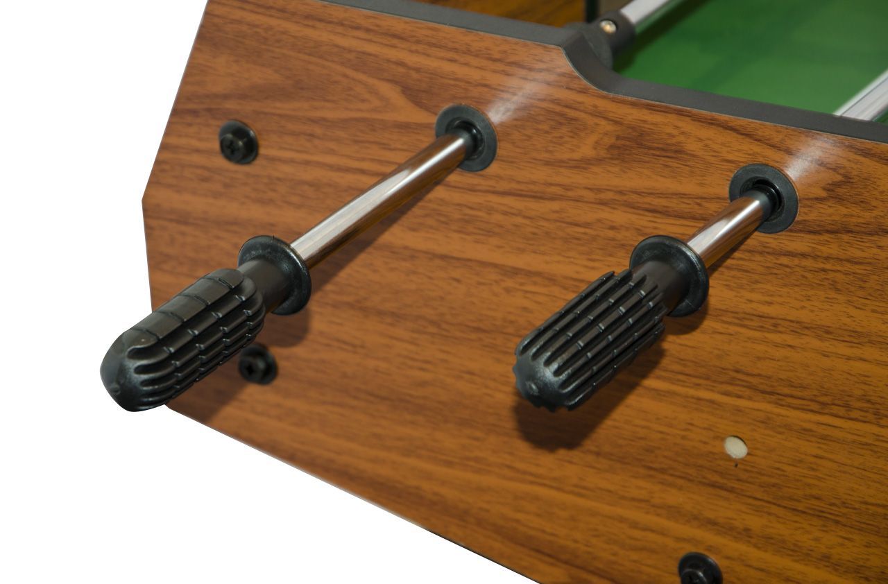 Настольный футбол (кикер) Maccabi Mini 4 ф (121 x 61 x 81 см; орех, складной)