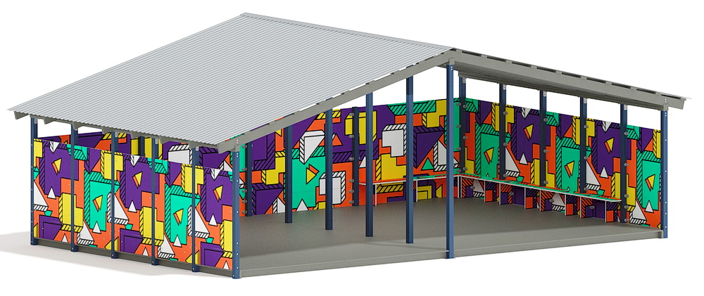 Теневой навес (Геометрия) МФ 70.8.5-03