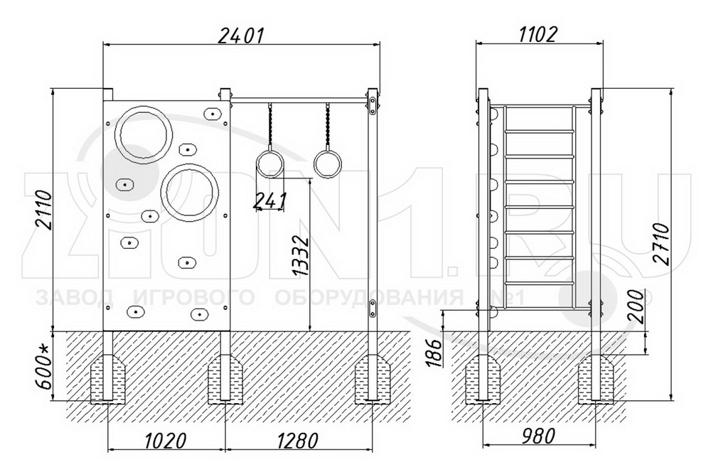 Спортивный комплекс ZION СГК-8 (КС011)