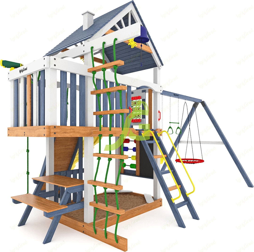 Детская площадка IgraGrad Шато (Дерево) мод.1, 2