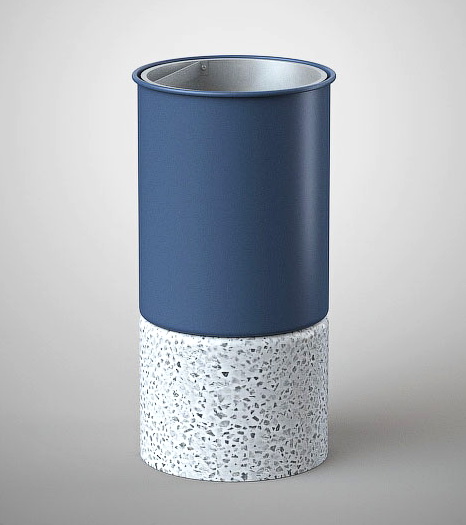 Урна бетонная У-32, серый