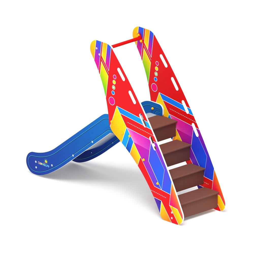 РАДУГА горка мини (H=750) ИО 41.01.09-02