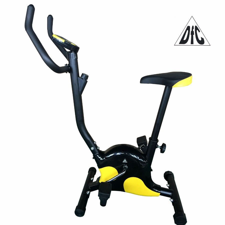 Велотренажер DFC VT-8012 черн/желт