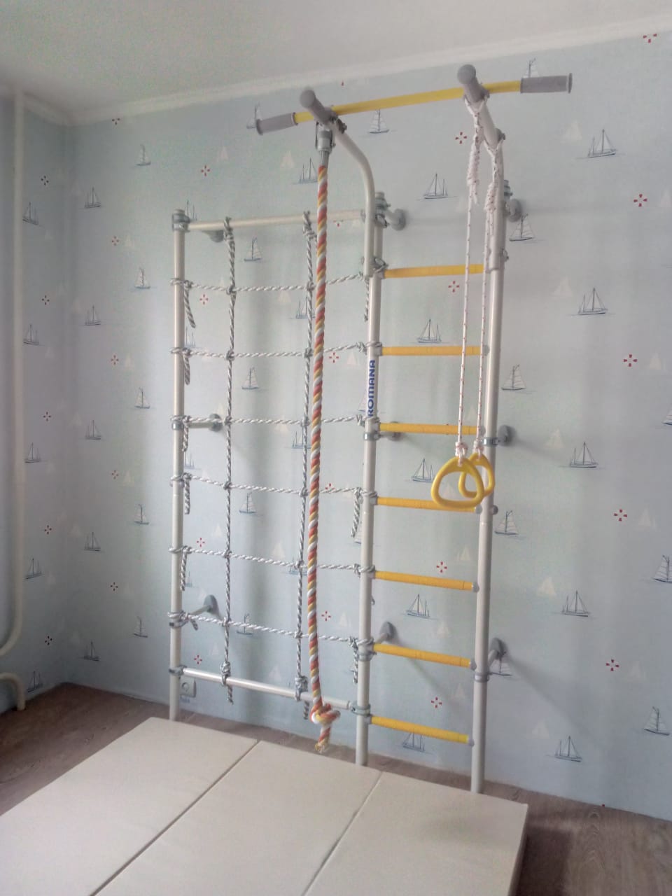 Шведская стенка S3 Romana (01.31.7.06.410.04.00-28) синяя слива